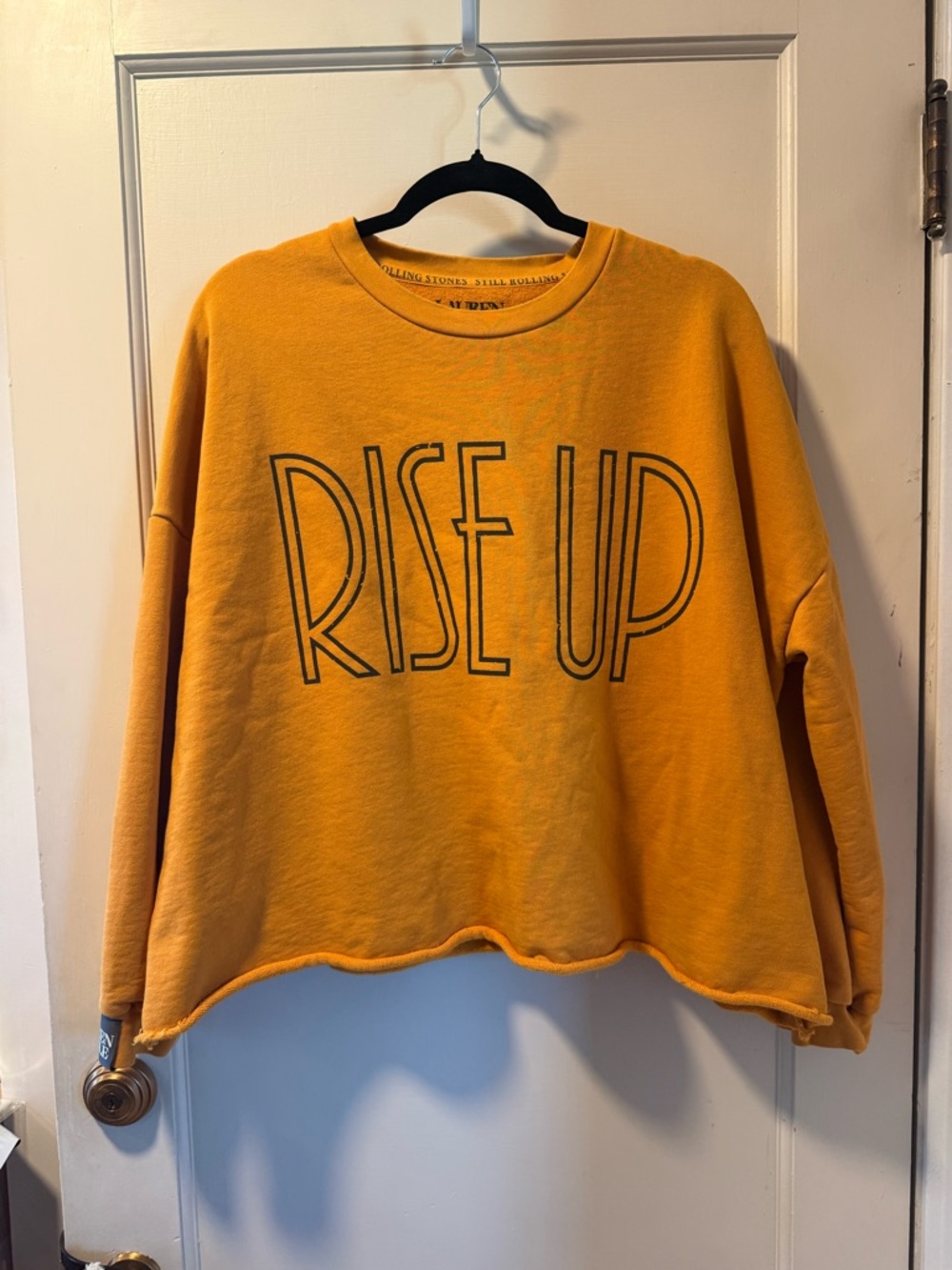 LAUREN DAIGLE Mustard Yellow Graphic Tee